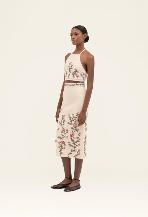 Main image -   Aurora-Chlorella-Honeysuckle-Midi-Skirt-17586-1.jpg