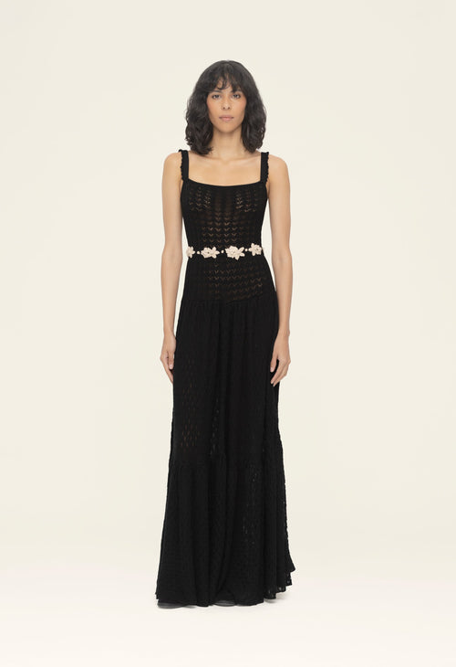 Main image -   Escvdo-Lima-Black-Maxi-Dress-17433-1
