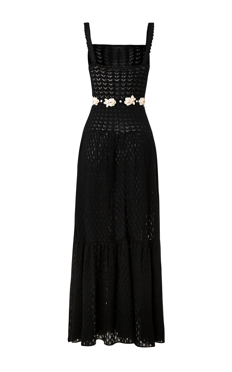 Escvdo-Lima-Black-Maxi-Dress-17433-6 - 6