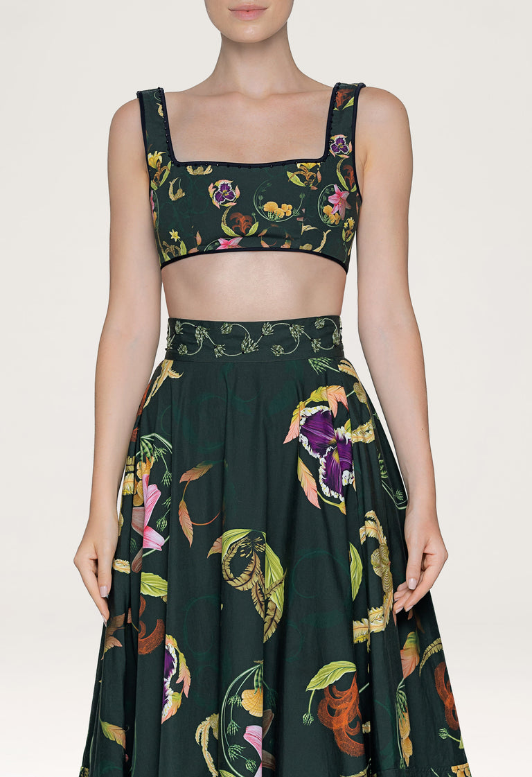 Amanda-Marina-Embroidered-Cropped-Top-13387 - 3