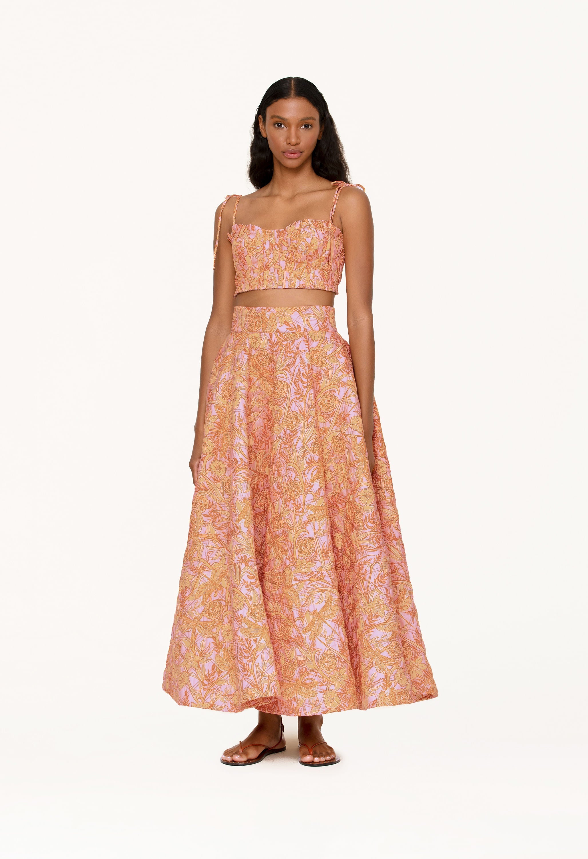 Bergamota-Vuelo-Atardecer-Maxi-Skirt-10390