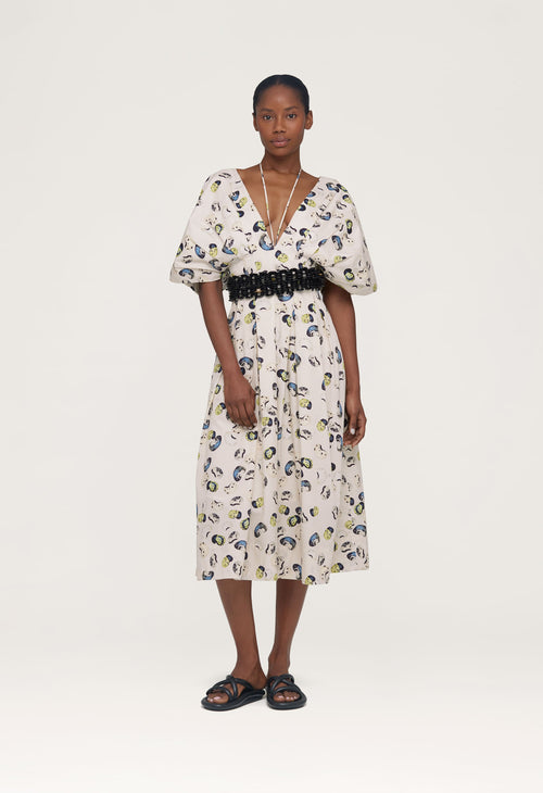 Main image -   Federica-Cosecha-Cotton-Midi-Dress-12688