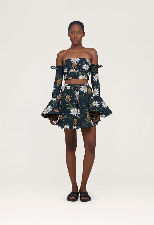 Main image -   Gracia-Pasiflora-Sugar-Cane-Cropped-Top-12592