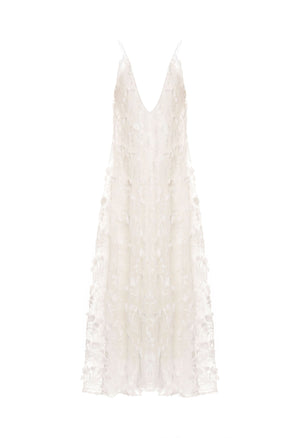 Hierbaluisa-Diente-De-Leon-Organza-Maxi-Dress-11263-HOVER