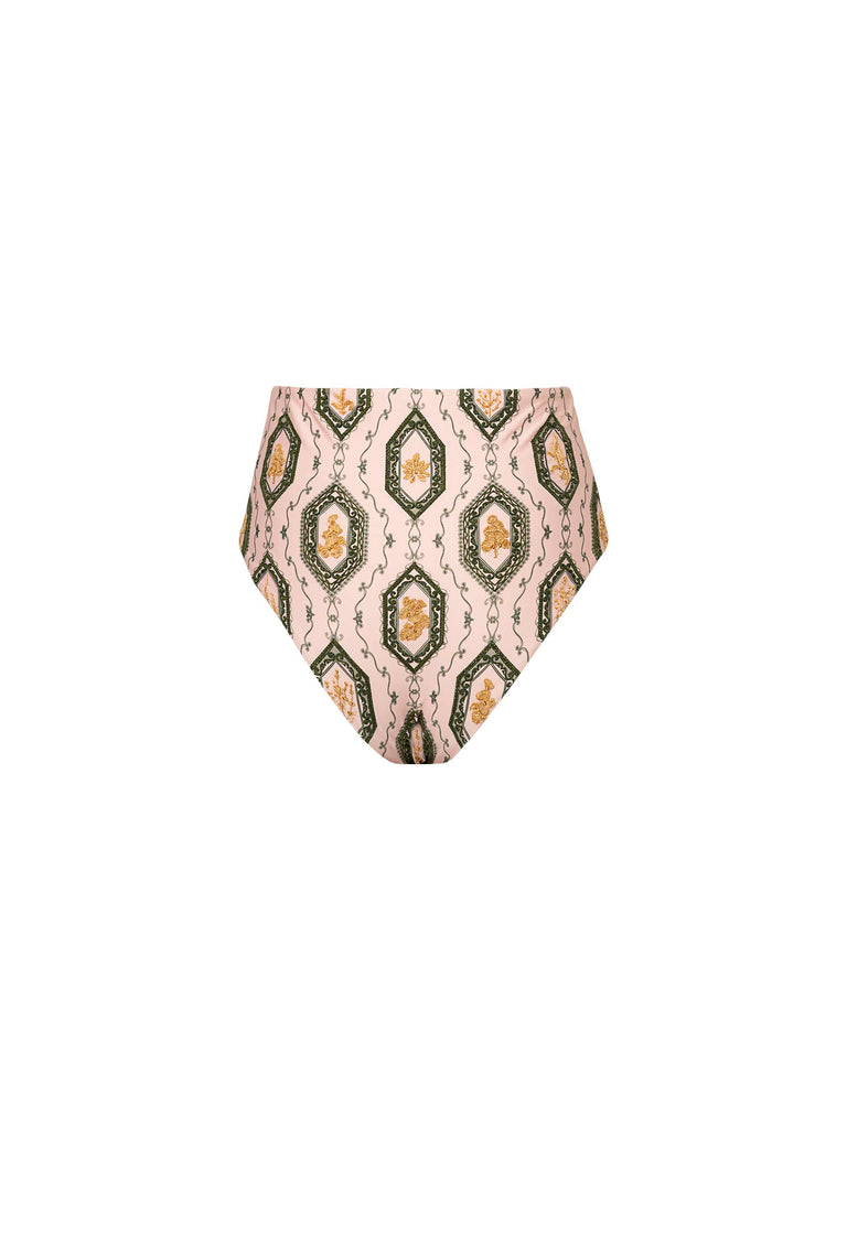 Magenta-Calado-Embroidered-Bikini-Bottom-13404 - 5