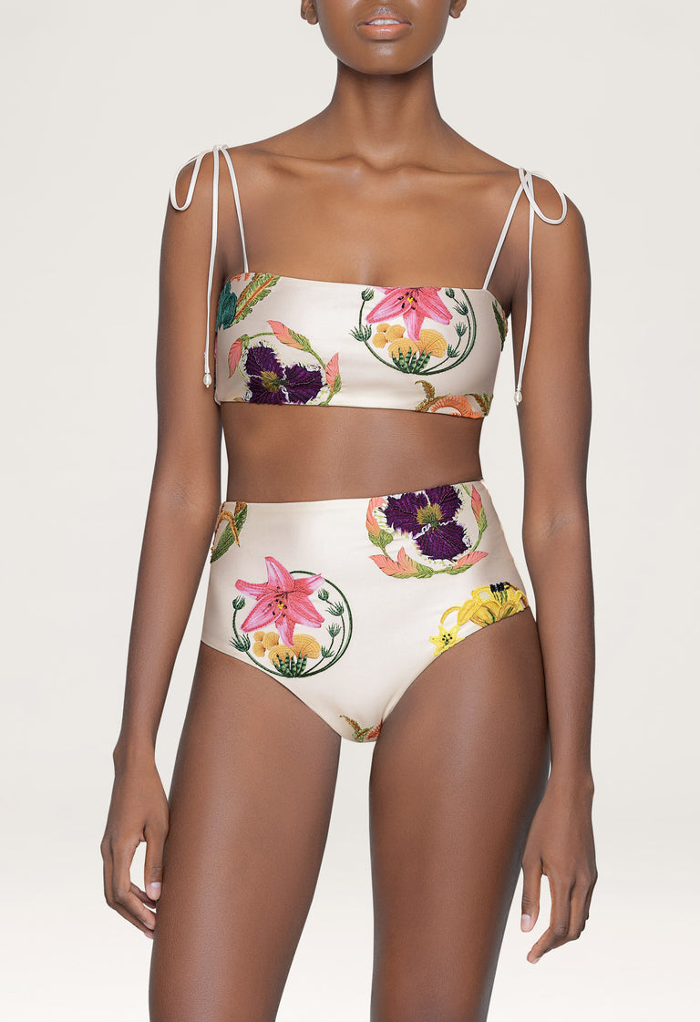 Magenta-Marina-Embroidered-Bikini-Bottom-13379 - 3