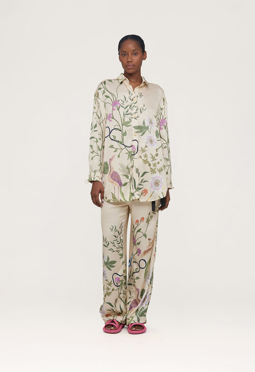 Main image -   Memoria-Paraiso-Viscose-Trousers-12609