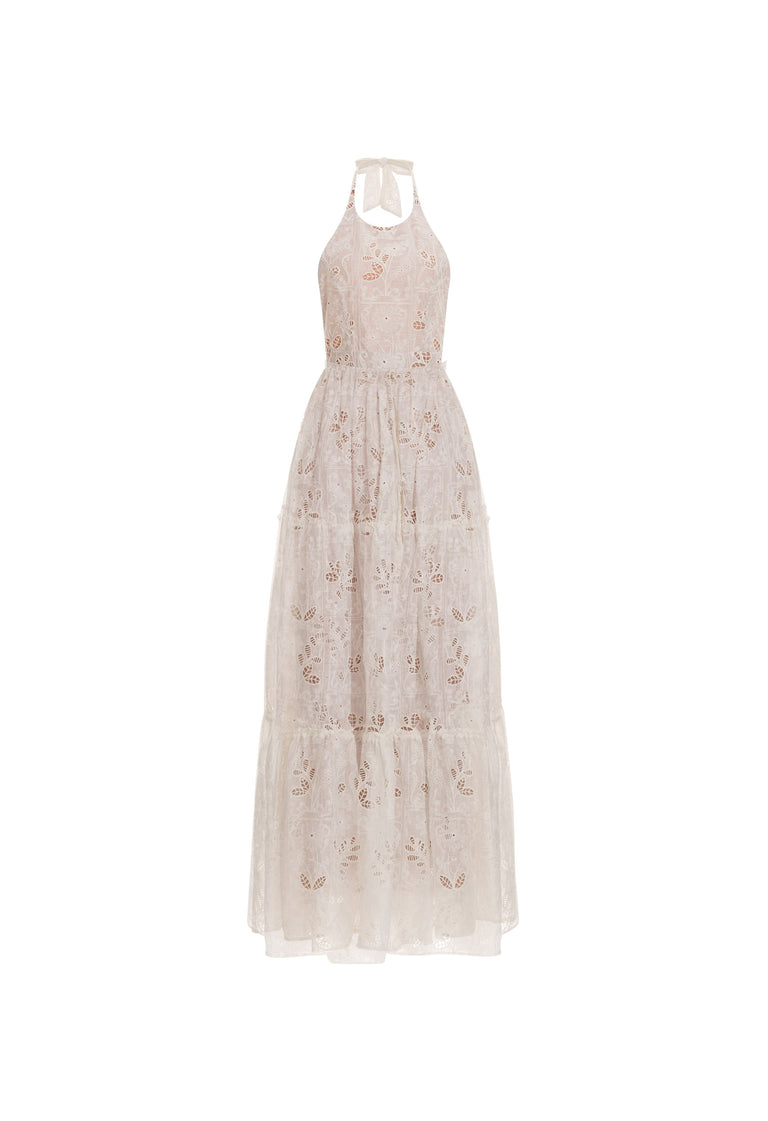 Naranja-Pradera-Eyelet-Linen-Maxi-Dress-12239-HOVER - 4