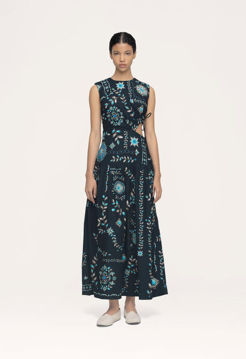 Main image -   Otono-Relicario-Midi-Dress-14231