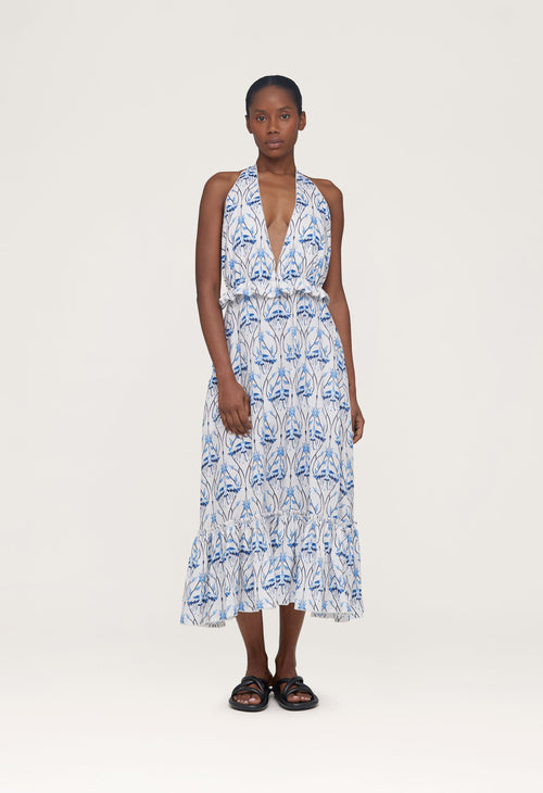 Main image -   Saba-Cometa-Linen-Midi-Dress-12632