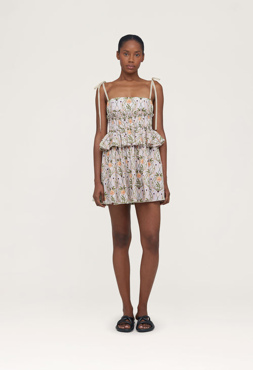 Main image -   Salvador-Lunar-Cotton-Mini-Dress-12577