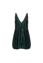 Sauco-Diente-De-Leon-Musgo-ViscoseJacquard-Mini-Dress-11256-HOVER