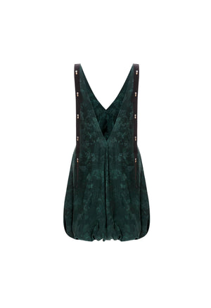 Sauco-Diente-De-Leon-Musgo-ViscoseJacquard-Mini-Dress-11256