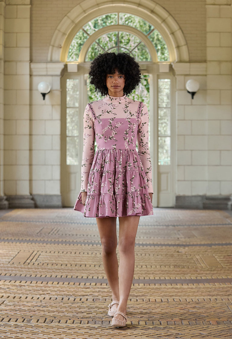 Aurora-Lima-Wisteria-Mini-Dress-17547-2 - 2