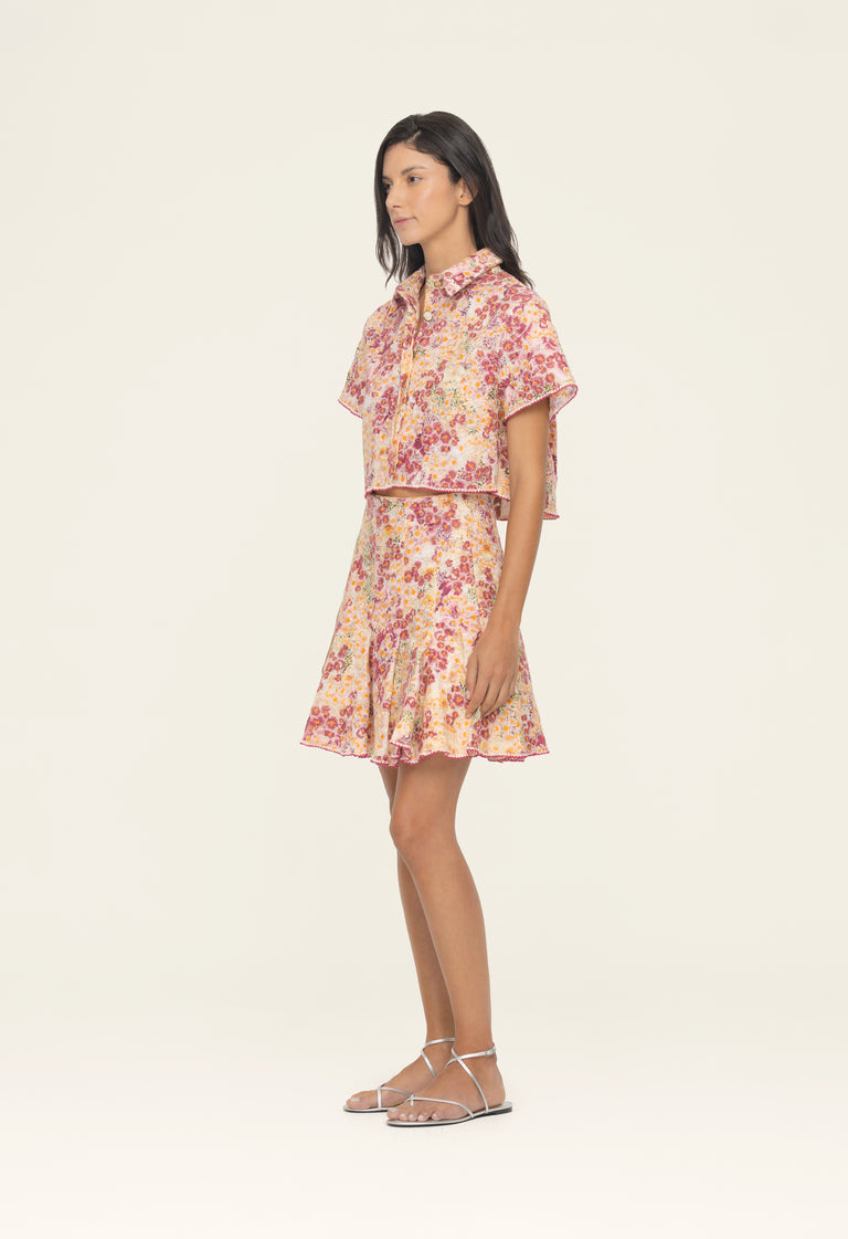 Cerezo-Florecer-Mini-Skirt-15006 - 1