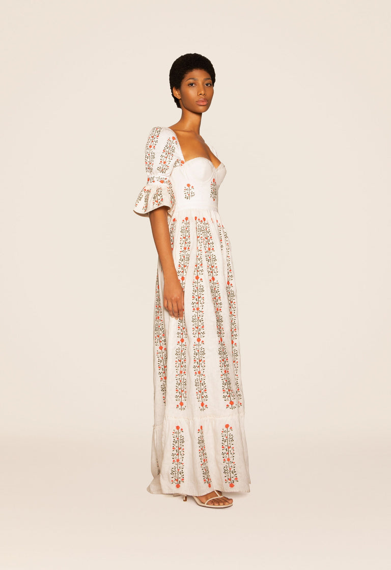 Cedro-MargaritaIvory-Maxi-Dress-8430 - 2