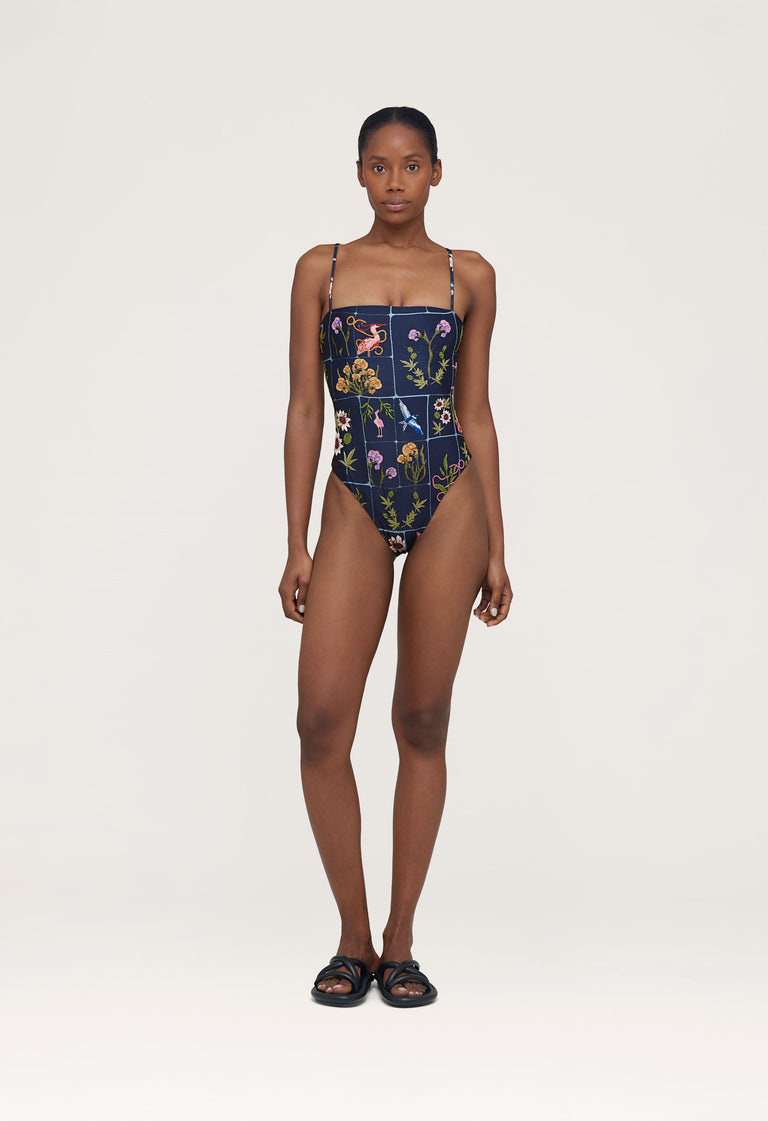 Durazno-Paraiso-Hand-Embroidered-One-Piece-12602 - 1