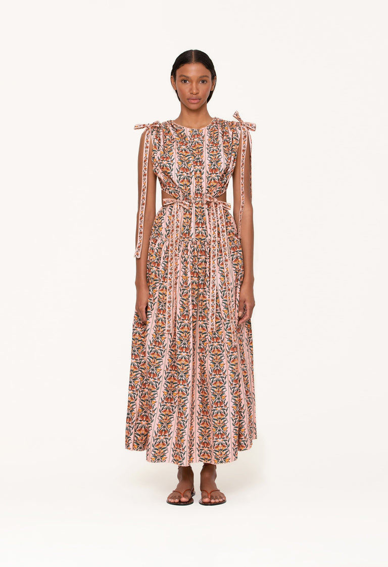 Guaguanco-Monarca-Rosa-Midi-Dress-10375 - 1