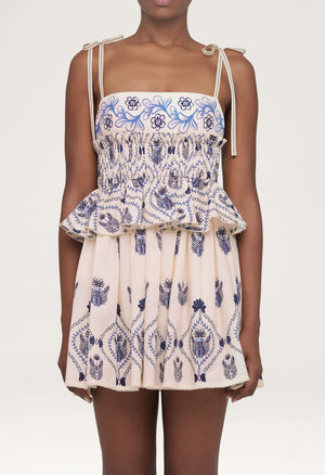 SalvadorJarron-Cotton-Mini-Dress-12620